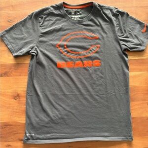 Nike Gray Chicago Bears Logo Men's Shirt